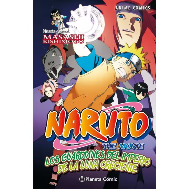 Libro NARUTO ANIME COMIC 4 LOS GUARDIANES DEL IMPERIO DE LUNA CRE Editorial PLANETA COMIC - 1