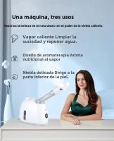 KSKIN Ozone Professional Facial Mist Sprayer Para Cuidado Facial Steamer De Limpieza Profunda Tecnología Ionica Máquina De Hidratación Facial Eléctrica - details 3