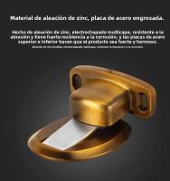 Parador De Puerta Invisible Autoadhesivo Magnético Sin Perforar Aspiración Anticolisión Soporte De Puerta - details 0