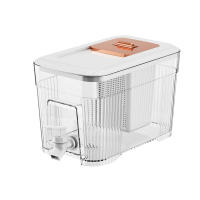 Caraffa De Agua Fría De 6L Con Grifo Para Refrigerador Dispensador De Bebidas Frías Ecológico Para El Verano - details 1