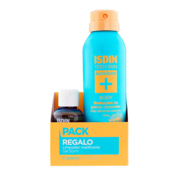 Isdin Acniben Body Spray 150 ml + Regalo Gel Limpiador 50 ml - 1
