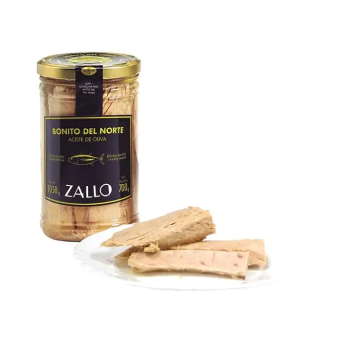 Lomos De Bonito Del Norte Zallo En Aceite De Oliva 1000gr. España 1000gr. cl. º - 1