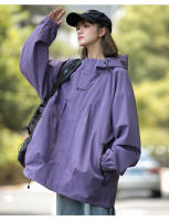 Chaqueta De Senderismo Impermeable Para Mujer Chaqueta Deportiva a Prueba De Viento Con Capucha Chaqueta De Rodeo Y Corrida Al Aire Libre - details 13