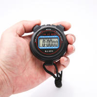 Reloj De Cronómetro LCD Portátil Profesional Para Deportes Con Cadena Timer De Cocina Digital Clásico Para Medir Tiempos - details 4