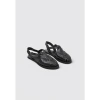 Mexas AZTECA Sandalias Planas Mujer Negro - details 0