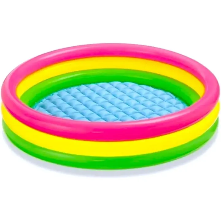 Intex PLUSHOME Piscina Hinchable Redonda para Infantil Niños Minnie Mickey Spiderman PVC - 1