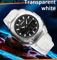 Reloj Deportivo Para Hombre SANDA Impermeable Con Pantalla Dual Luz Luminosa Militar Cuarzo Reloj Digital De Lujo Con Calendario Completo Resistente Al Choque - details 17