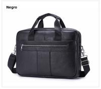 Bolso De Negocios Para Hombre SCHLATUM De Cuero Genuino Gran Capacidad Con Portátil Bolsa De Mano Para Oficina Y Viajes - details 13