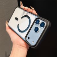 Funda De Lujo UltraDelgada PC Magsafe Para iPhone 17 pro Max Translúcida Magnética Con Botón De Control De Cámara Antigolpes - details 6