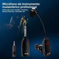 Amplificador De Instrumentos Sin Fiwres Para Saxofón Trompeta Trombón Microfono Wireless Transmisor Receptor Profesional - details 2
