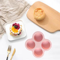 Molde Para Huevo De Silicona Reutilizable Para Air Fryer Molde Para Cupcakes Antideslizante Para Horno De Tostador Accesorios De Cocina Ecológicos - details 6