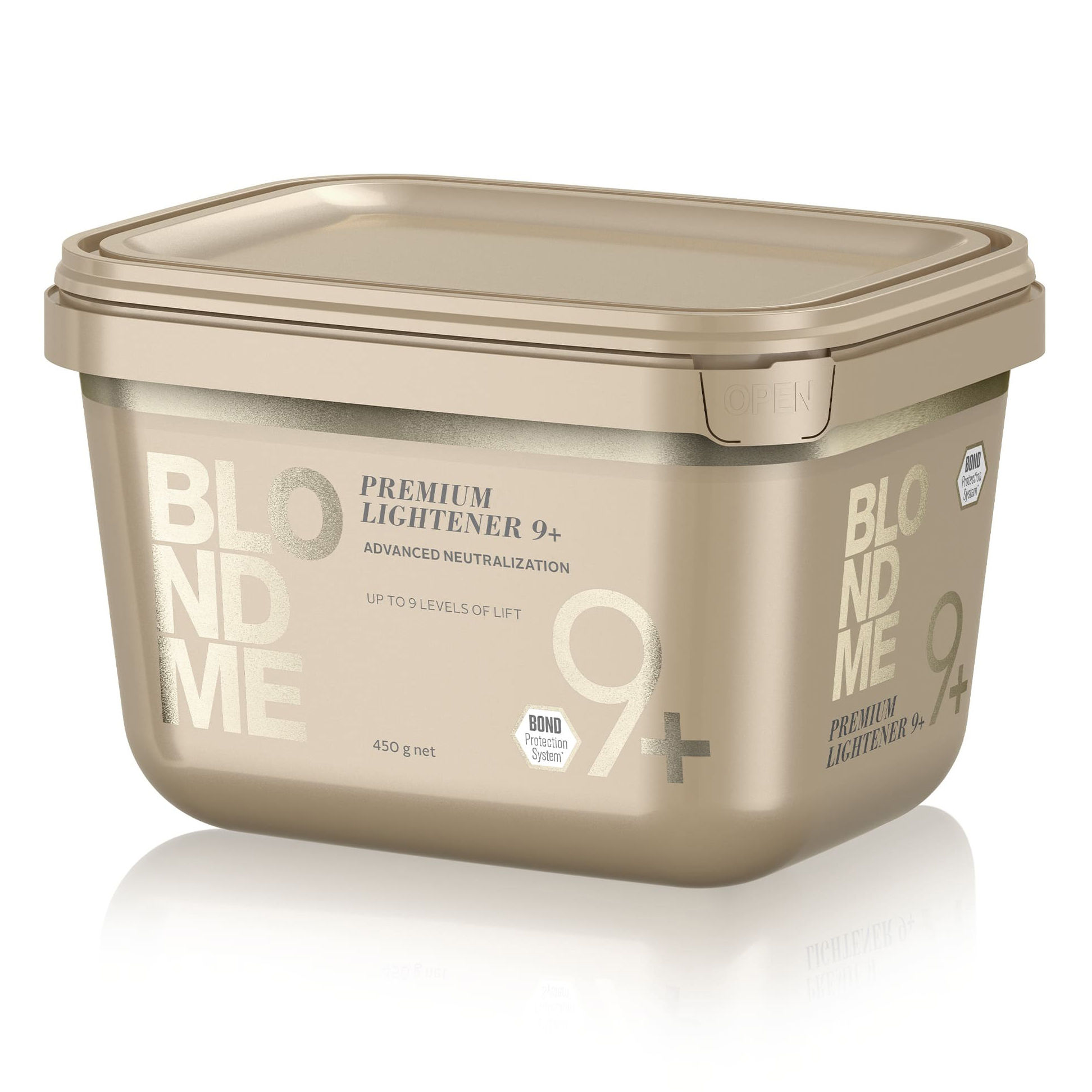 Schwarzkopf Blondme Bond Enforcing. Iluminador Premium 9+ 450 g.Decoloracion hasta 9 tonos