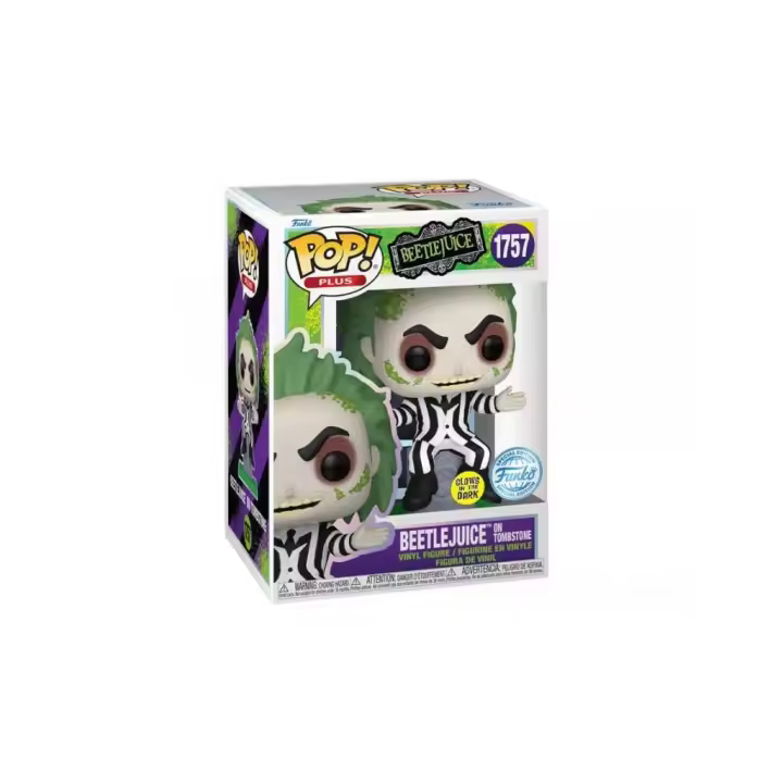 Funko Pop Cine Y Tv Beetlejuice Beetlejuice En Lapida Special Edition Glows In The Dark 1757 Figura Coleccionable - 1