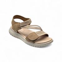 Calzados soraia, Sandalias Deportivas de Mujer con Cierre de Velcro, Suela Antideslizante y Amortiguada, Sandalia Abierta para Caminar, Senderismo o Uso Diario, Diseño Cómodo y Ligero para Verano Liso Casual - details 10
