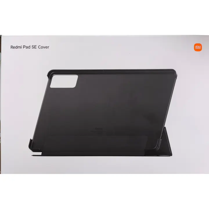 Funda tipo libro Xiaomi para Redmi Pad SE Cover. PU + PC + Glas Fiber + Magnetic. Negra - 1