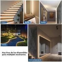 Tiras LED SMD 2835 Flexibles 12V 24V 5M 240Leds/m Blanco Cálido Frío Natural Brillante Para Decoración De Cocina Y Habitaciones - details 7