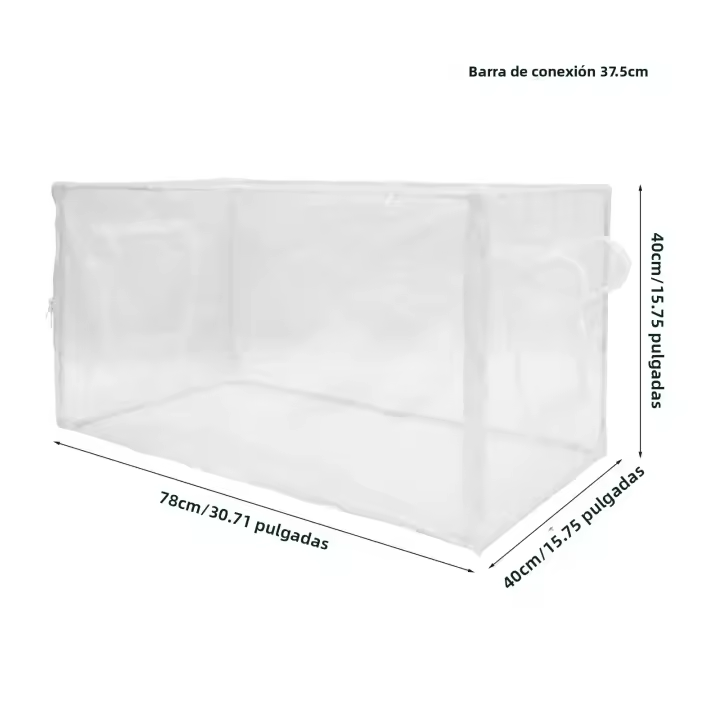 Carpa De Jardín Para Plantas Insecto-Resistente Y Anti-Pájaros PVC Cubierta Invierno Calor Anti-UV Viento Portable Para Flores - 1
