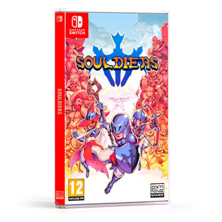 SOULDIERS Nintendo Switch - Nuevo a Estrenar - PAL España - Meridiem Games - Ghost n Goblins - Acción - Metroidvania - 1