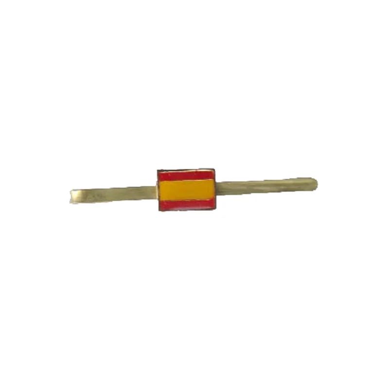 Pisacorbata Bandera España - Accesorio de Moda Elegante para Hombres