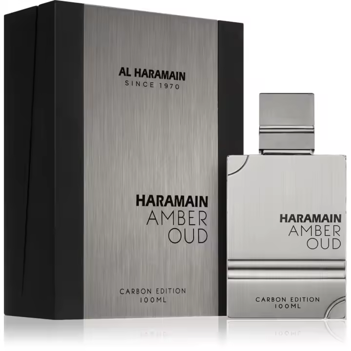 Al Haramain Amber Oud Carbon Edition Eau de Parfum Unisex 60 ml – Fragancia Cítrica, Aromática y Acuática - 1