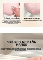 LIMEGIRL Cortauñas Eléctrico Antisalpicaduras Para Manicura Y Pedicura Herramientas Para Uñas Gruesas Tamaño 14x9x4cm - details 5