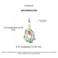 Encantos Originales 925 Platinados Para Mujer Con Zirconia Joyería Moda Para Pulseras Hechas De Cuentas De Moda - details 41
