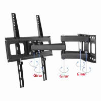 Almalux® Soporte Pared TV Brazo Articulado 26-65 Pulgadas Giratorio Inclinable Extensible VESA Hasta 30kg Acero Resistente - details 1