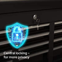 AREBOS Carro de Herramientas - Carro de Taller - 9 Cajones - 2 Ruedas Fijas y 2 Pivotantes con Freno - details 22