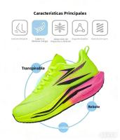 Zapatillas De Correr Profesionales Para Hombres Y Mujeres Con Soporte Estable Almohadillado Alta Rebound Deportivas Para Jogging - details 3