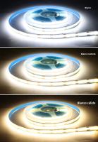 Tira De Luz LED COB DC12V Con Sensor De Toque Inalámbrico Para Decoración De Habitaciones Lámpara De Miroir De Madera Acrílica Ajustable - details 7