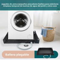 Base De Ducha Plegable Para Camping Y RV Plataforma De Baño Para Perros Playa Y Exterior Material Oxford Resistente - details 3