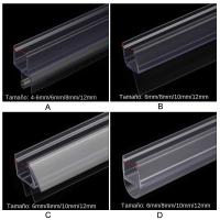 Tira De Sellado Portátil Para Puerta De Ducha Y Ventanas Transparente Antigolpes PVC Para Baño Resistente Al Agua - details 1