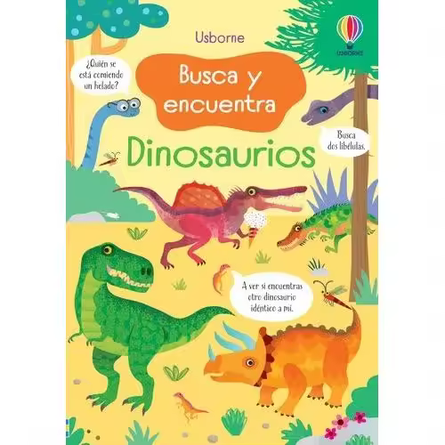 Libro DINOSAURIOS BUSCA Y ENCUENTRA Editorial USBORNE - 1