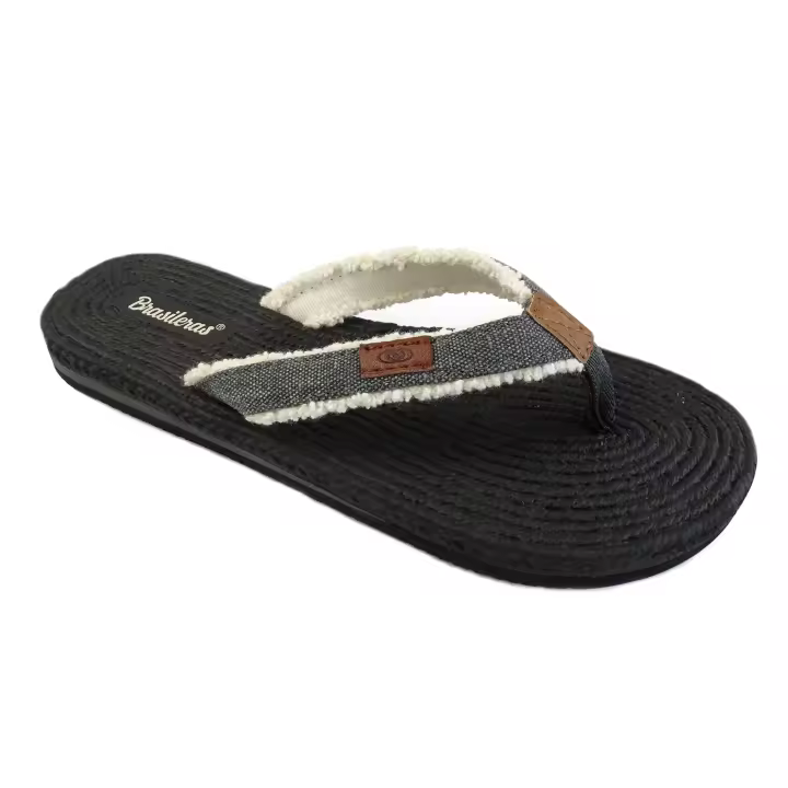 BRASILERAS Chanclas de playa de mujer con suela de goma - 1