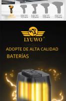 LYUWO 16V Destornillador Eléctrico Sin Cable 100N.m Multifuncional Herramienta De Perforación Para El Hogar Con Broca Incluida - details 9