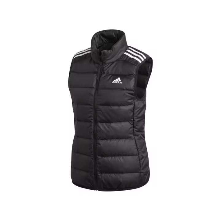 Chaleco Negro Adidas-W ESS DOWN VES CHALECO MUJER GH4586 - 1
