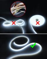 Tira De Luz LED COB 220V Con Interruptor Y Enchufe EU Impermeable Para Decoración De Hogar Y Exterior Tape De Iluminación Flexible - details 0