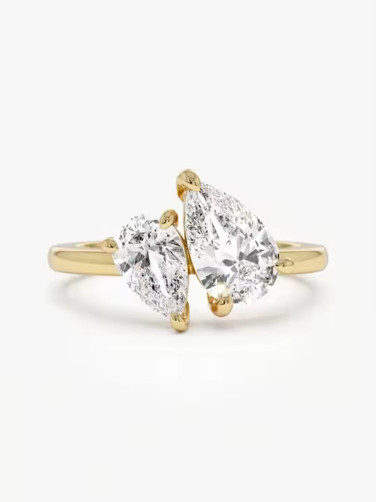 Anillo De Moissanita Y Diamante Brillante 925 Plata Esterlina Para Mujer Joyería Fina Regalo De Boda Y Compromiso - 1