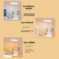 Lámpara De Escritorio LED USB Protección Ocular Para Estudio En Dormitorio Luz Nocturna Para Lectura Y Dormitorio Material ABS Fuente De Alimentación DC - details 3