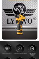 LYUWO 16V Destornillador Eléctrico Sin Cable 100N.m Multifuncional Herramienta De Perforación Para El Hogar Con Broca Incluida - details 3