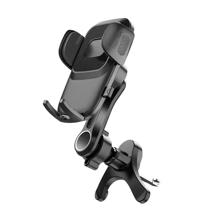 Soporte para teléfono de coche, base ajustable y giratoria de 360 grados, soporte para teléfono de coche - 1