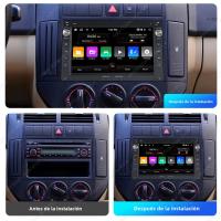 Radio De Coche Android 13 Para VW PASSAT B5 MK4 MK5 SHARAN Jetta Bora Polo TRANSPORT T5 CITI CHICO 7 Pulgadas Con GPS Multimedia Video Player - details 0