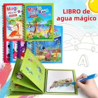 Nuevos Libros De Dibujo Con Agua Para Niños Juguetes De Pintura Para Niños Y Niñas Regalo De Cumpleaños O Navidad Para Niños De 3 a 12 Años - details 4