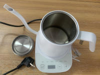 Hervidor Eléctrico 800ml De Acero Inoxidable 304 Térmico Con Control De Temperatura Para Café Y Té Con Base Giratoria De 360 Grados Y Función De Apagado Automático - details 17