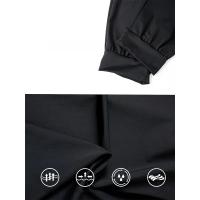 Pantalones De Verano De Seda Con Bolsillo Cierre De Cremallera Ligeros Y Secado Rápido Para Hombre Moda Casual De Terciopelo - details 5