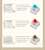 Teclado Mecánico Ajazz AK992 Con Iluminación RGB Para Gaming Y Oficina Teclado De Cable Para Computadora Y Laptop Material PBT - details 4