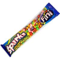 Fini Sparks Caja de 48 Unidades de Mini Caramelos ácidos Masticables de Colores Variados Sin Gluten - details 2