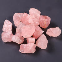 Specimen De Cuarzo Rosa Natural 100% Mineral De Alta Calidad Piedra Rosa Cristalina Para Cura Forma Irregular Roca Cruda Decoración De Habitación - details 8