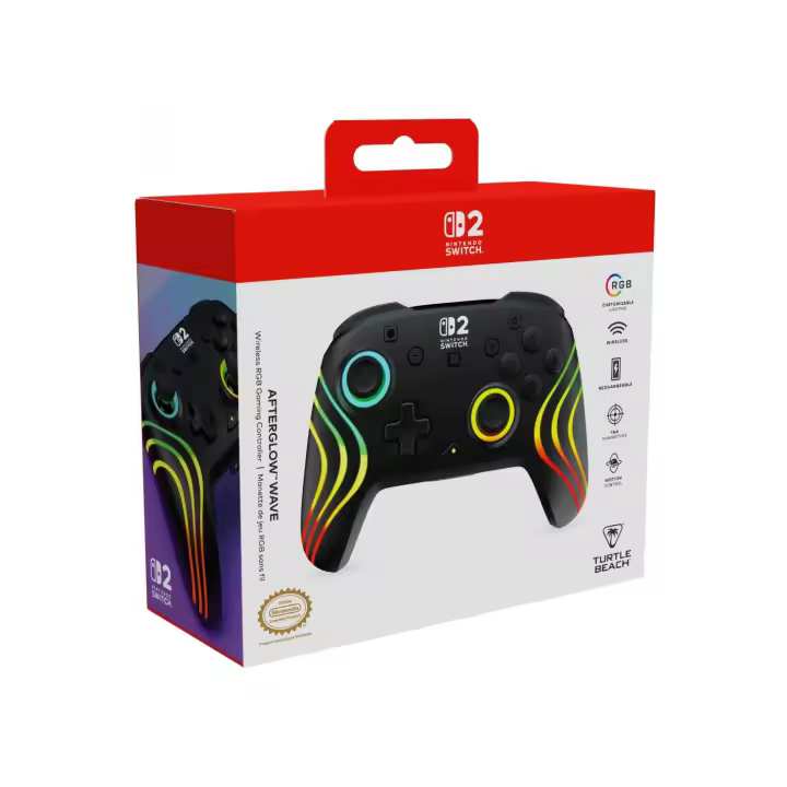 Afterglow Wave Wireless Controller Black - Version SWITCH 2 - 1