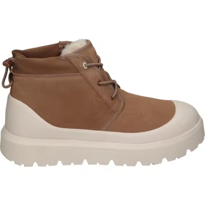UGG | Botas UGG Neumel Weather Hybrid para Hombre – Botas con Plataforma en Color Chesnut – Botas con Cordones – Con Borreguito – Tendencia – Moda – Para Invierno – Cómodos y de Alta Calidad - 1